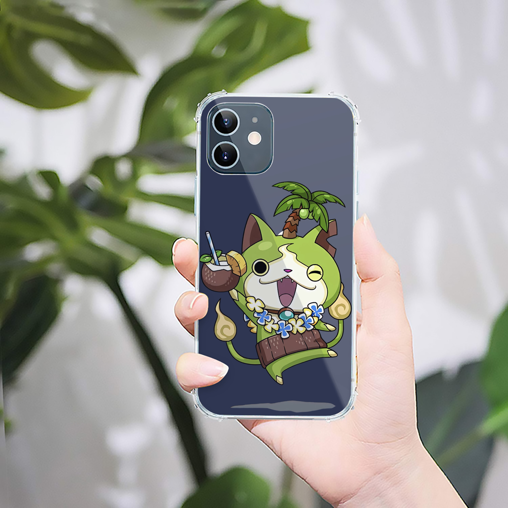 （画像用） 妖怪ウォッチ Yo-kai Watch 【iPhone 12シリーズ対応】透明スマホケース（クリアソフトケース）